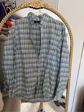 Ralph Lauren Multicolor Plaid Button-Down Shirt